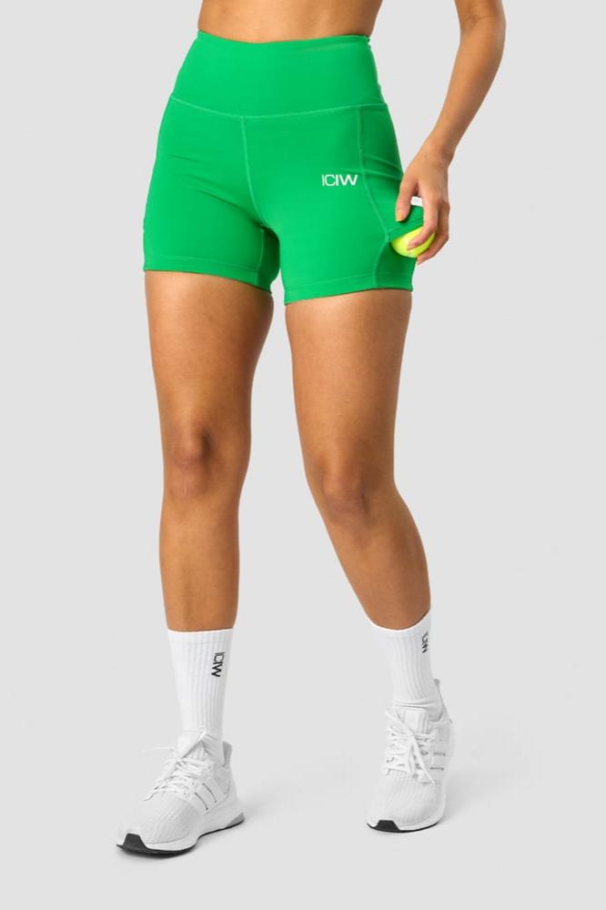 smash shorts wmn bright green