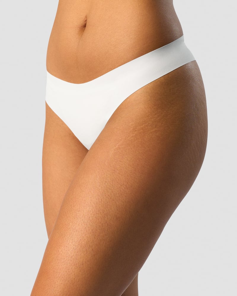 soft thong white