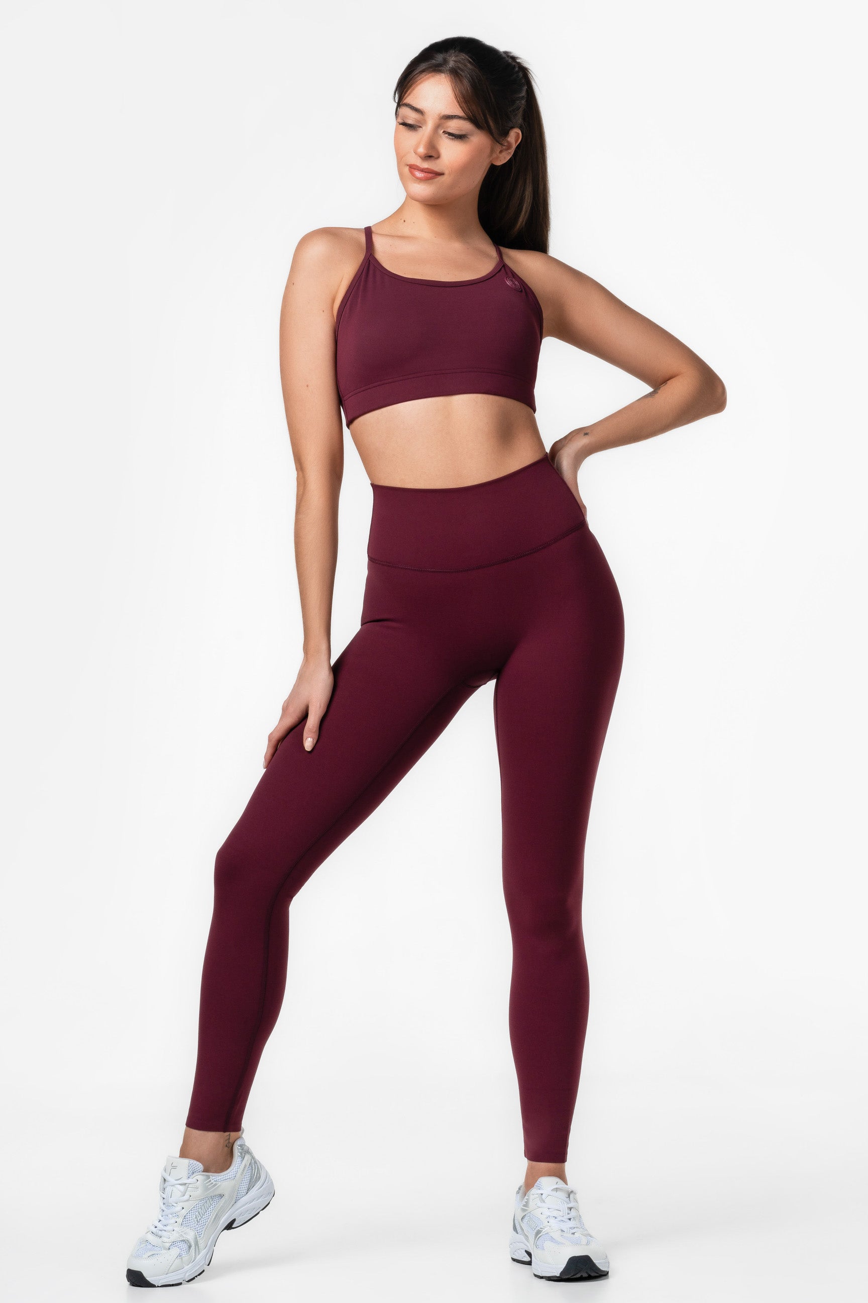 Bordeaux Softy Leggings - for dame - Famme - Leggings