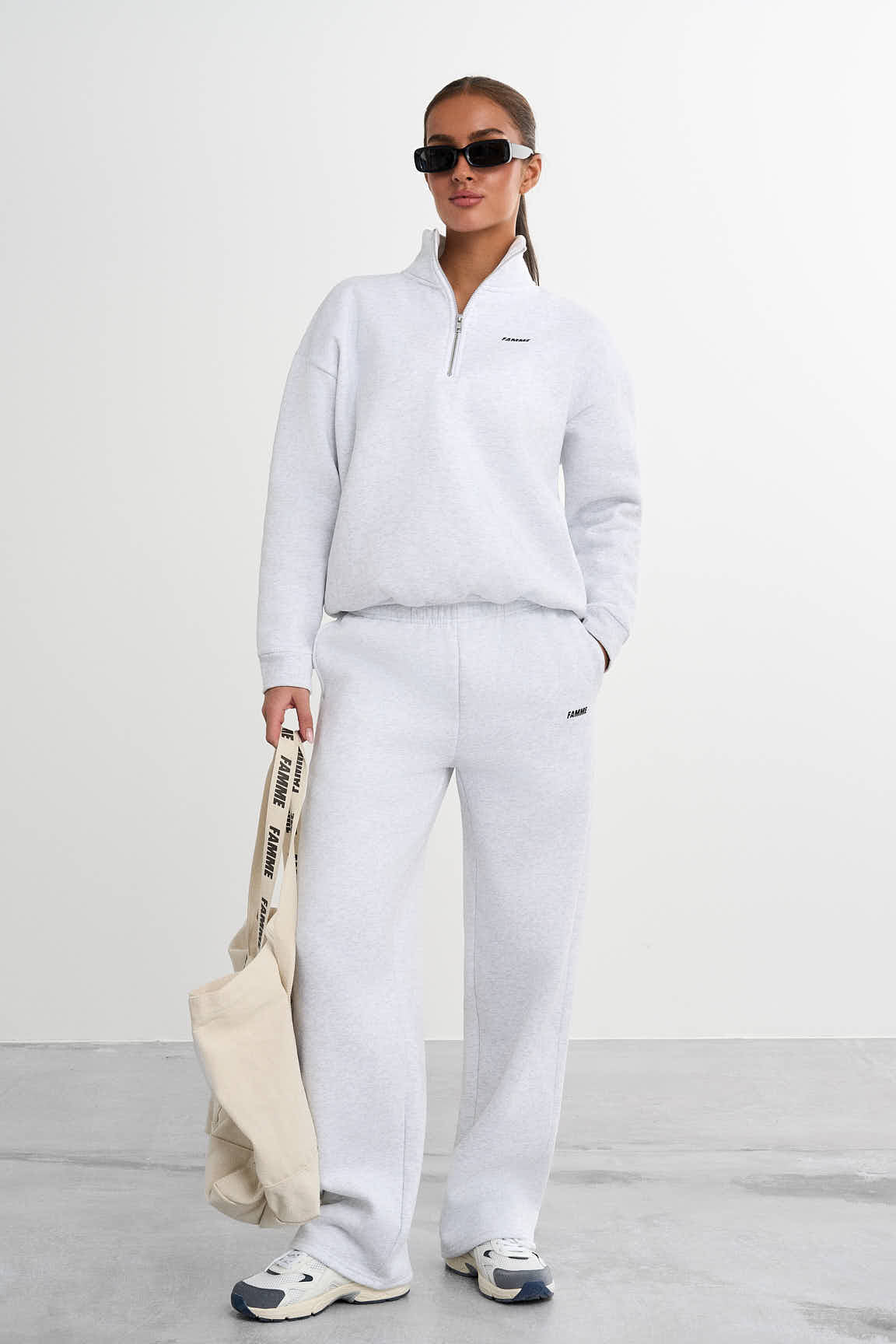 Sweatpants med raka ben