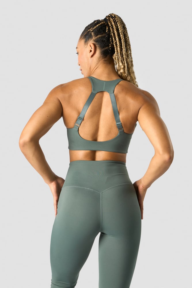 stride sports bra sea green