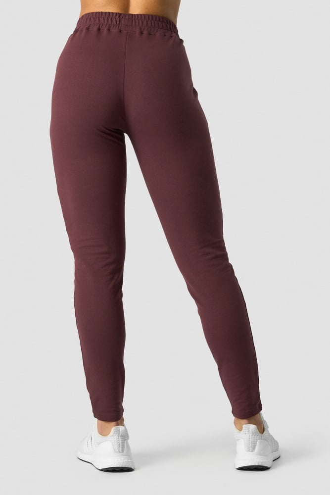 stride sweatpants wmn burgundy