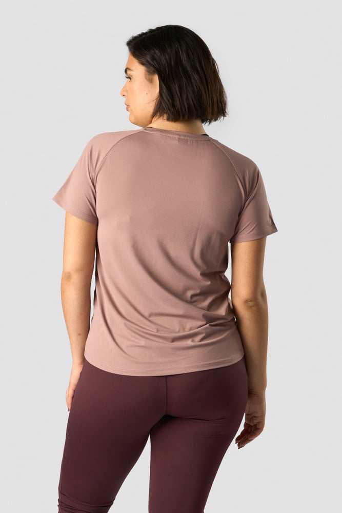 stride t-shirt wmn light mauve