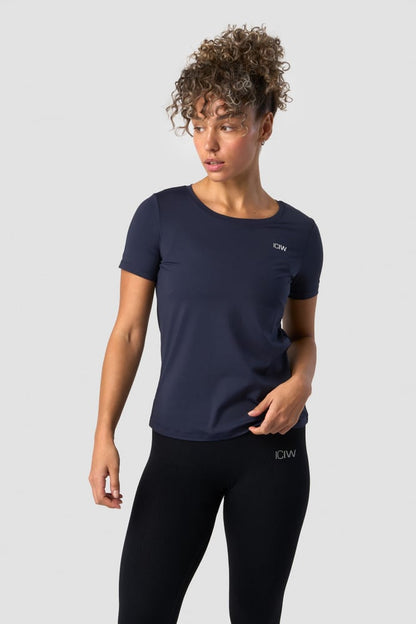 training t-shirt wmn navy