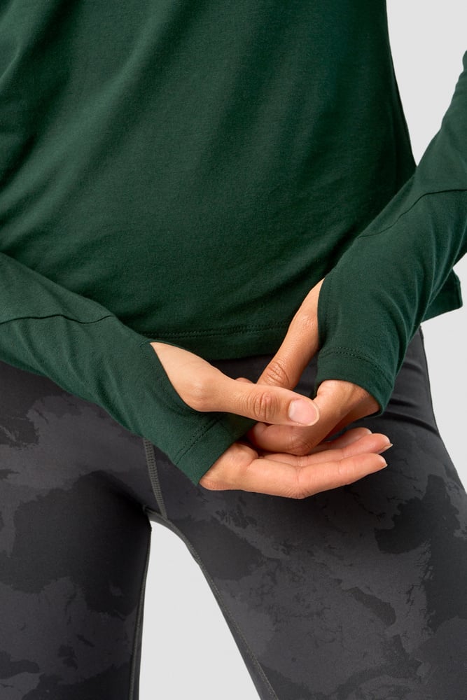 ultimate training long sleeve deep green