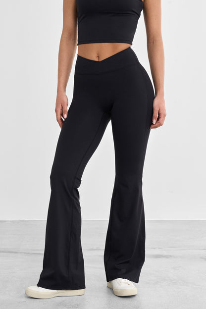 Signature Wrap -lahkeiset leggingsit